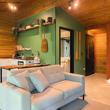 Cabana Equipada Em Meio A Natureza Em Pomerode Luaran gambar
