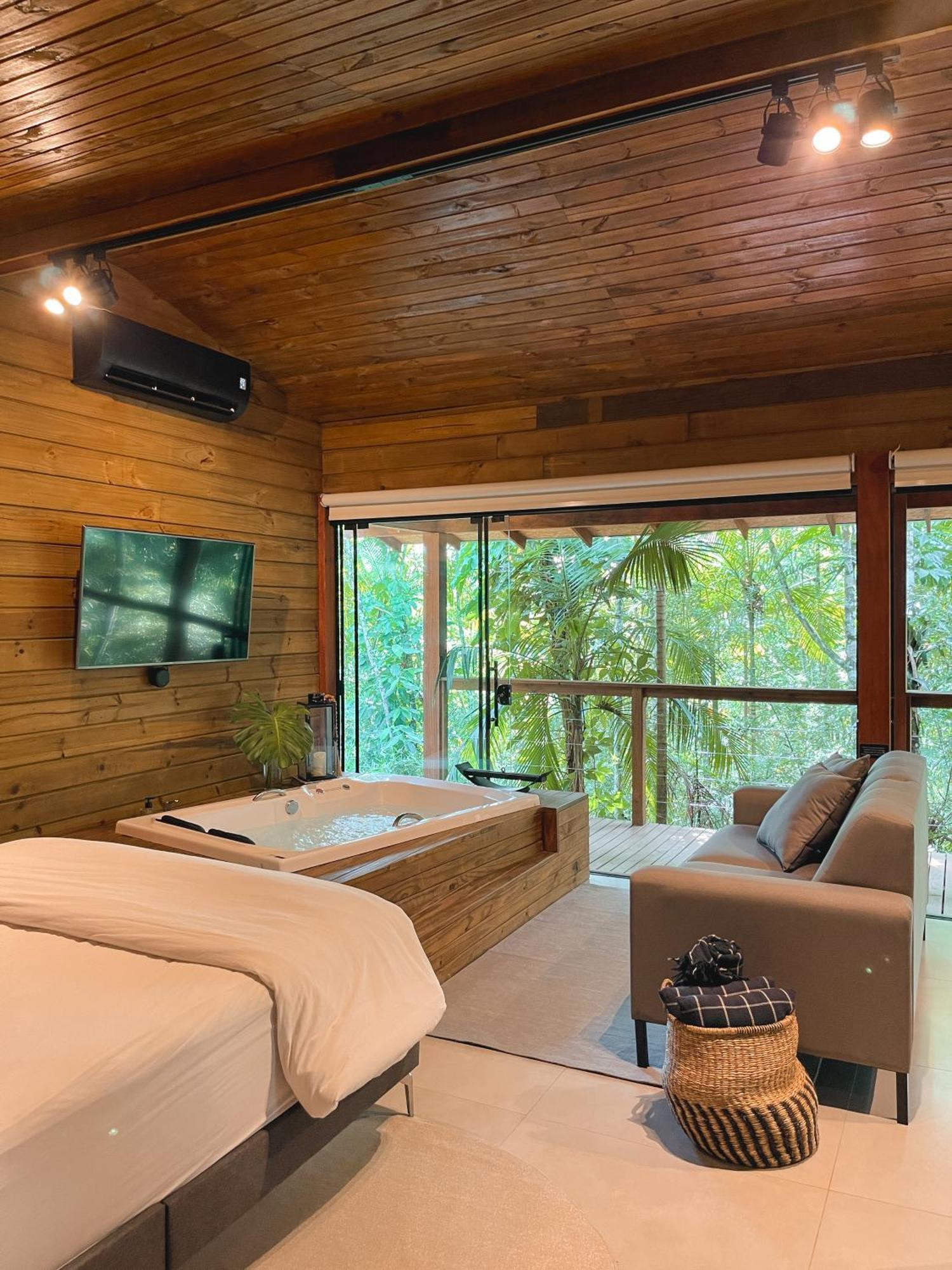 Cabana Equipada Em Meio A Natureza Em Pomerode Luaran gambar