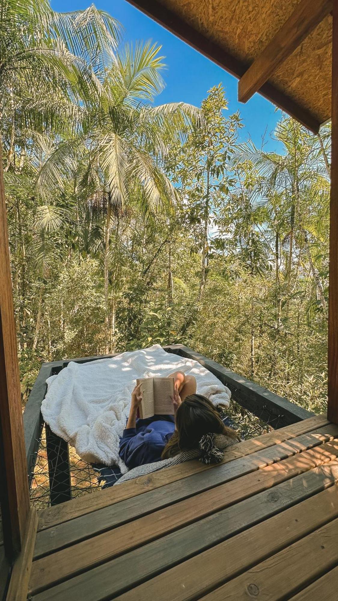 Cabana Equipada Em Meio A Natureza Em Pomerode Luaran gambar