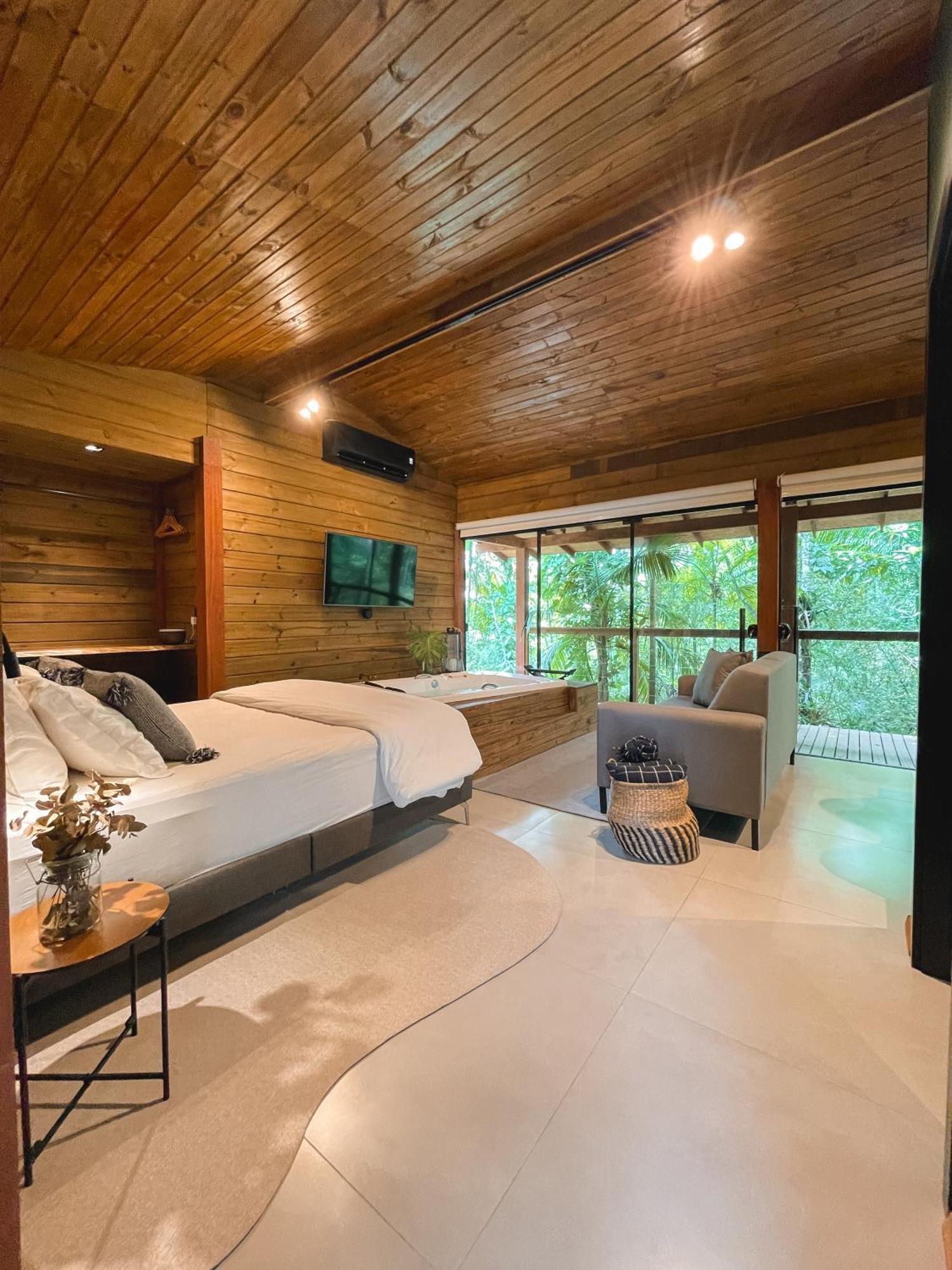 Cabana Equipada Em Meio A Natureza Em Pomerode Luaran gambar